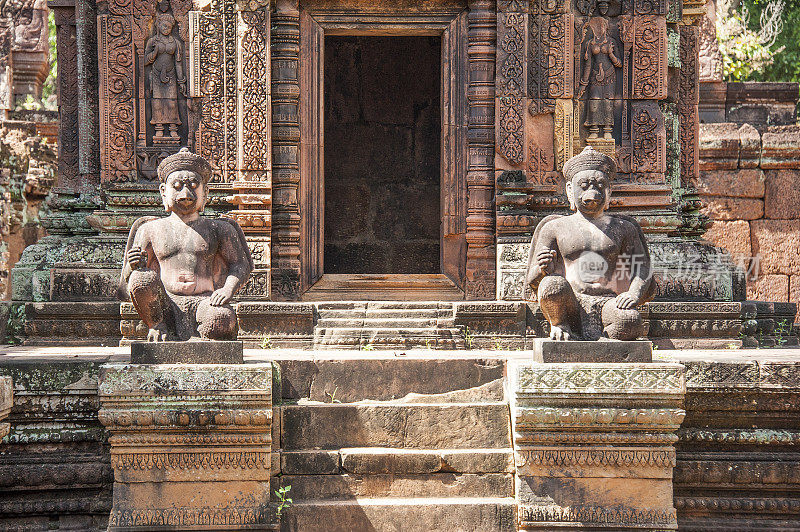 吴哥著名的Banteay Srei